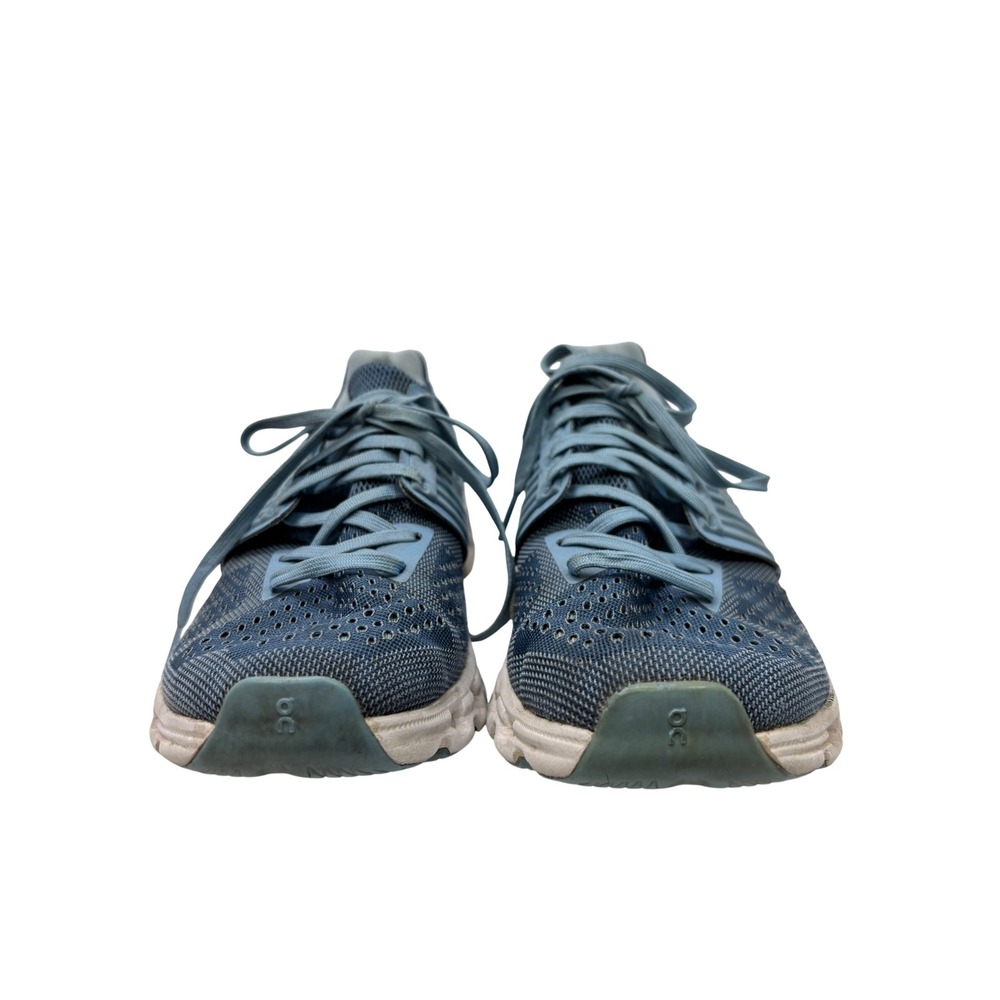 On Running Cloudswift Blue Grey Mesh Road Running Shoes Womens 8